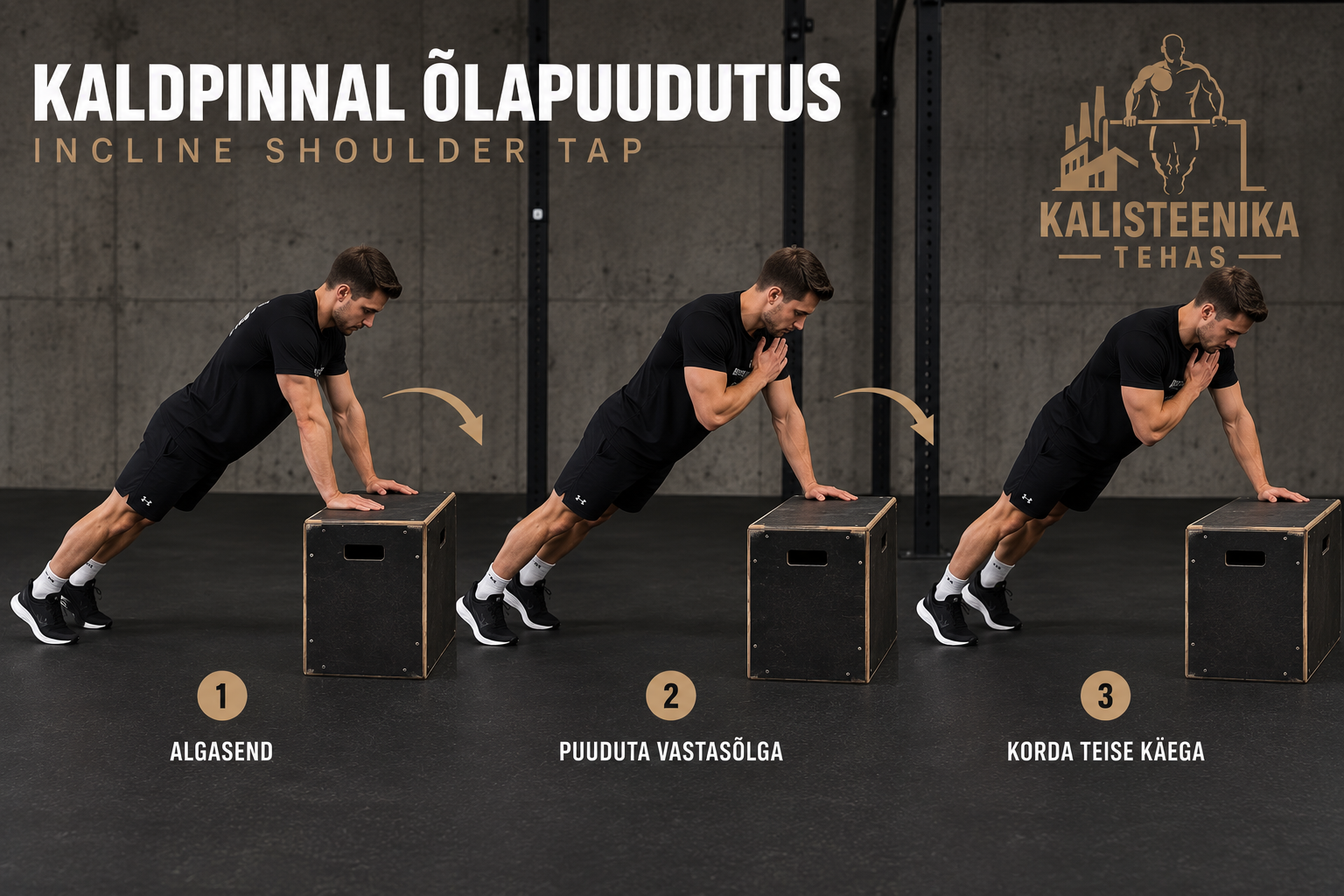 Kaldpinnal õlapuudutus