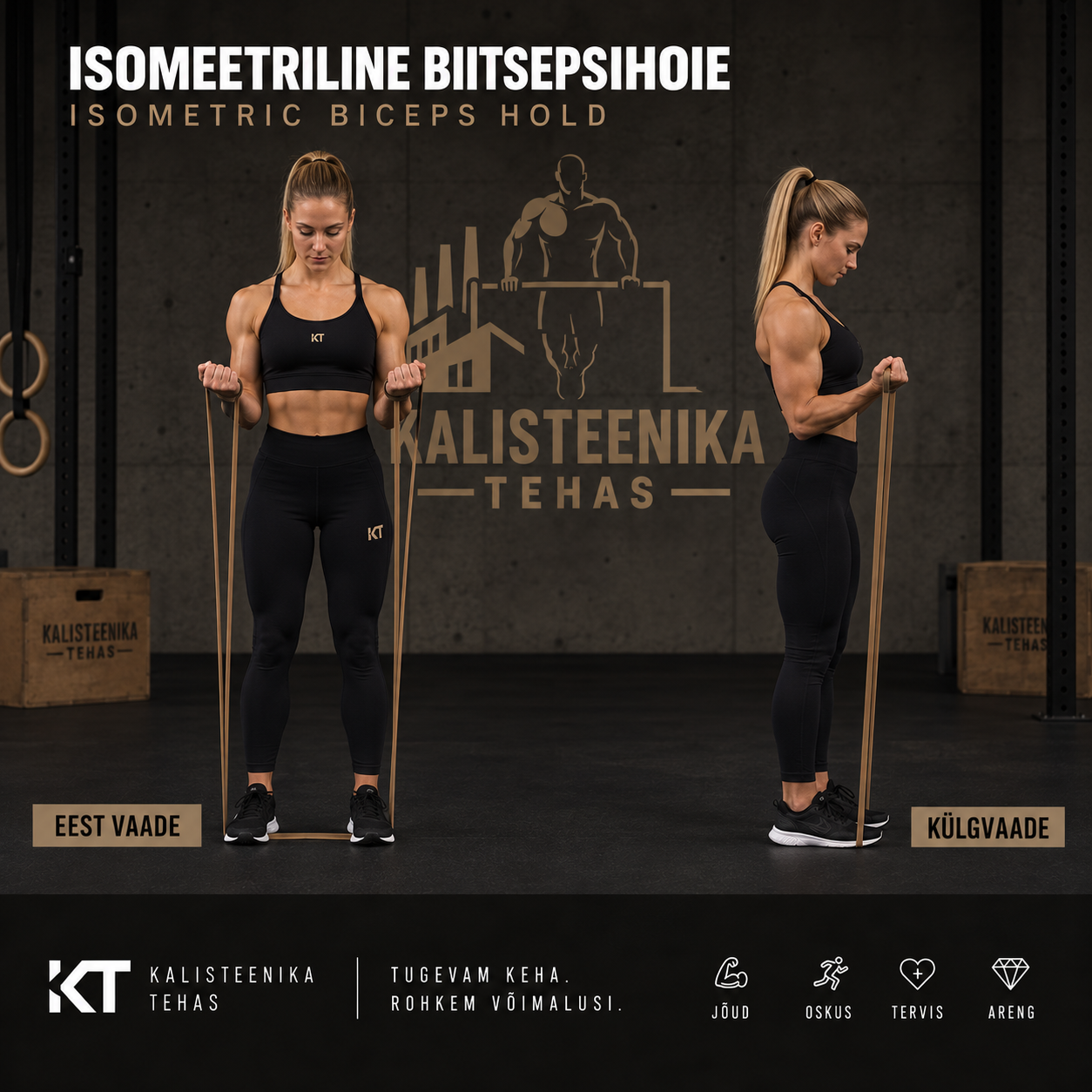Isomeetriline biitsepsi hoid