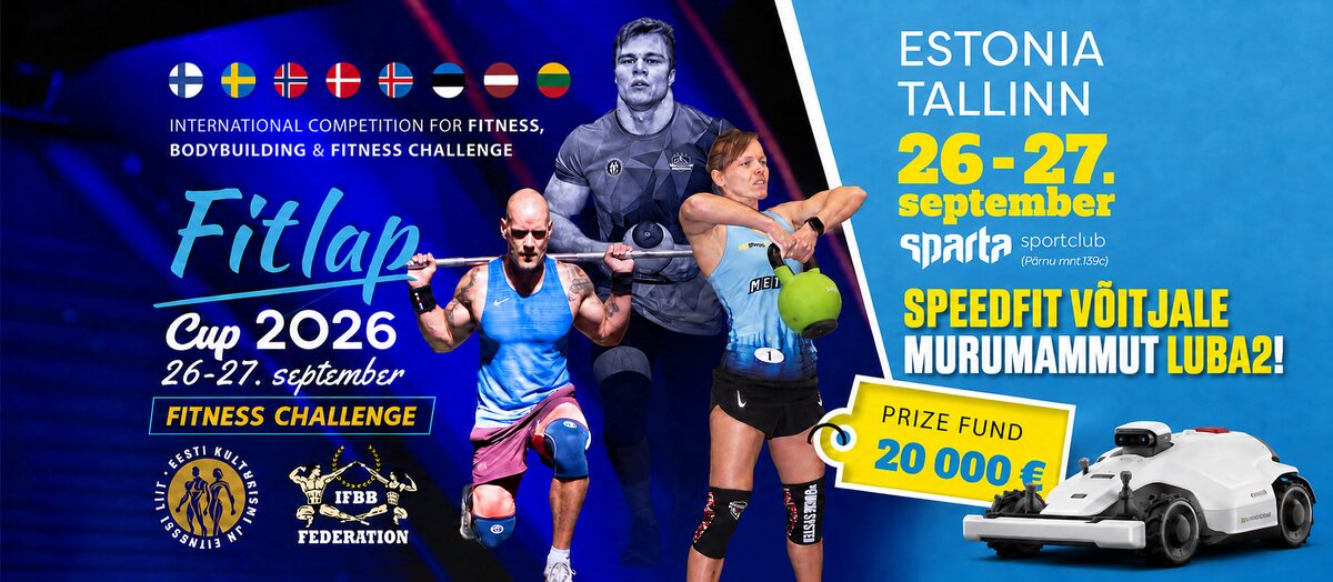 Fitlap Cup Fitness Challenge – pane end taas proovile! 💪🔥