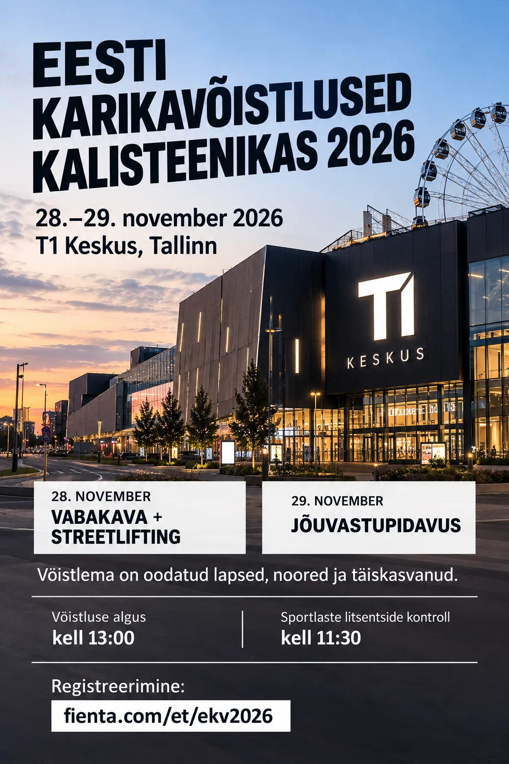 EESTI KARIKAVÕISTLUSED KALISTEENIKAS 2026