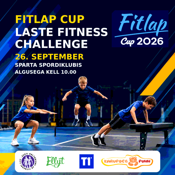 Laste Fitness Challenge ja Fitness Agility võistlus Fitlap Cupil 🏆